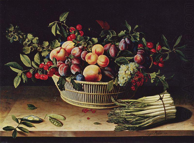 Louise Moillon Weintrauben, apfel und Melonen china oil painting image